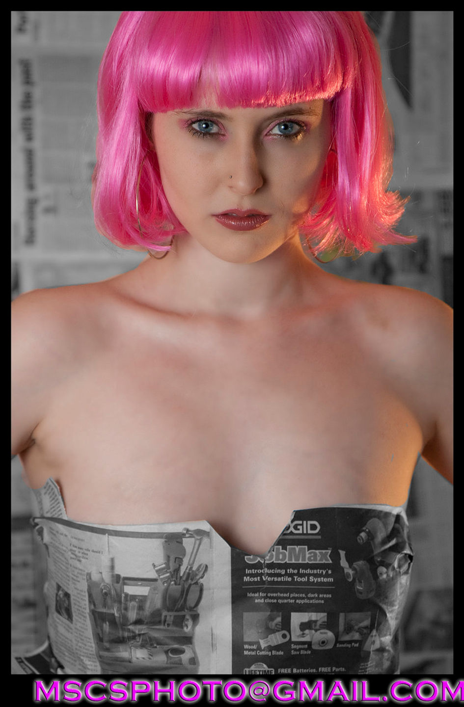 Pink Wig