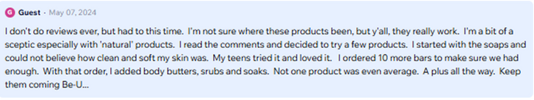 product review