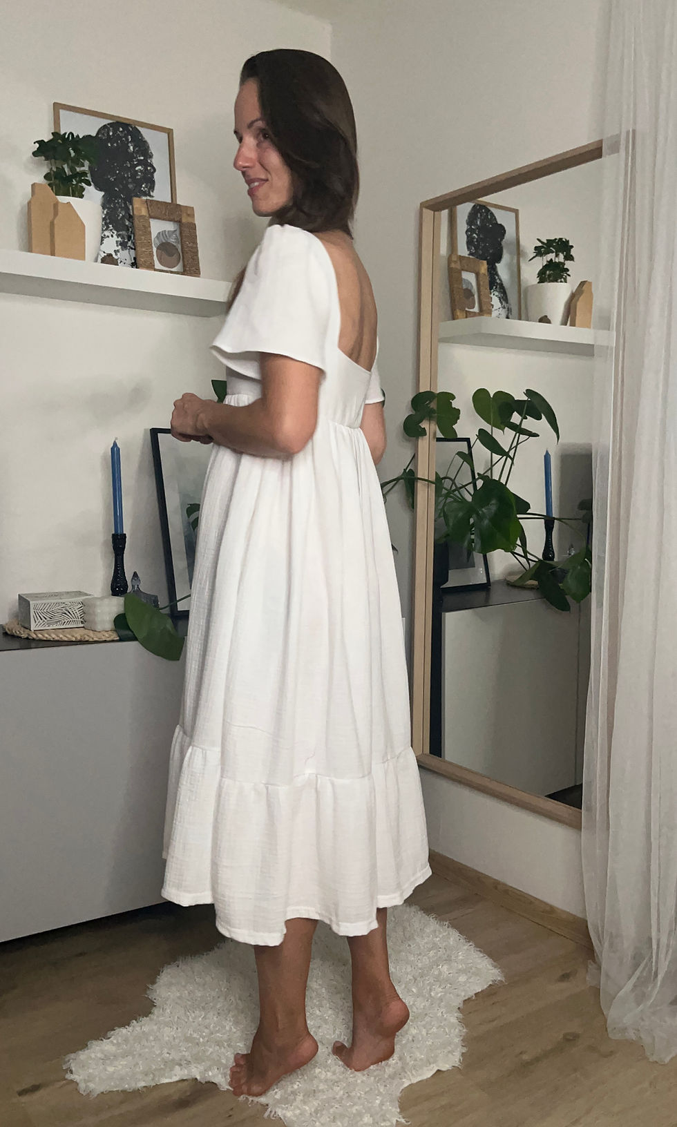 Thumbnail: Mušelínové šaty Mína