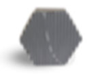 Thumbnail: Wedding hat storage box. Black and White