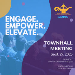 SIENNA Townhall Meeting Recording Now Available on Ambassadors Homepage