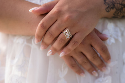 Bride wedding rings 