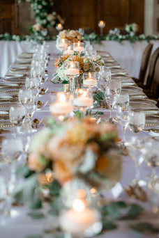 reception table decor 