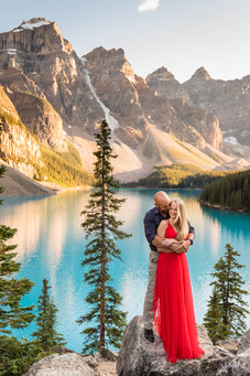 Moraine Lake, Surprise Proposal, Banff national park