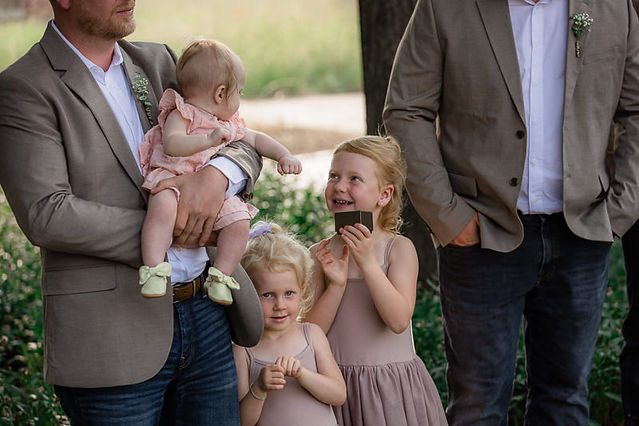 Groom and family 