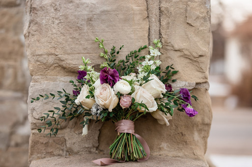 Bridal bouquet, wedding flowers, floral shot