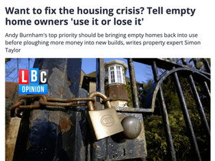 Simon Writes for LBC: Use It or Lose It — The Case for Bringing Empty Homes Back to Life