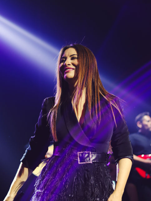 Myriam Hernandez Performing  at the Ritz Theatre. 