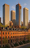Cityscape in the evening