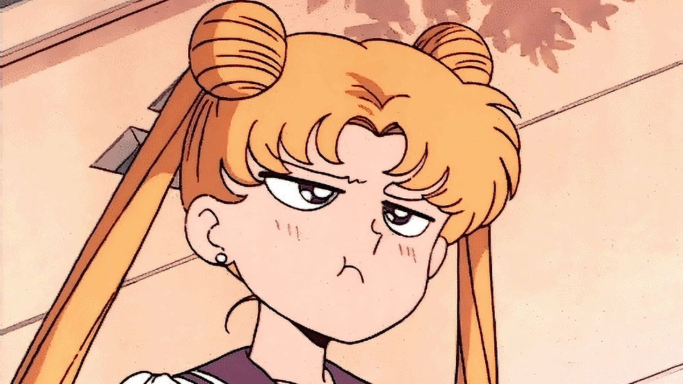 A disgruntled Usagi