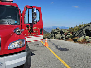 Car Fire on Mt. Washington Auto Road Quickly Extinguished; No Injuries