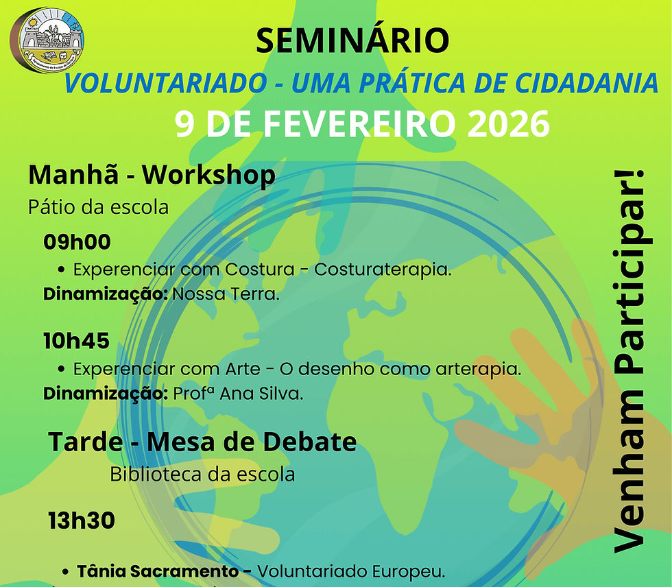 Seminário sobre VOLUNTARIADO uma Prática de Cidadania