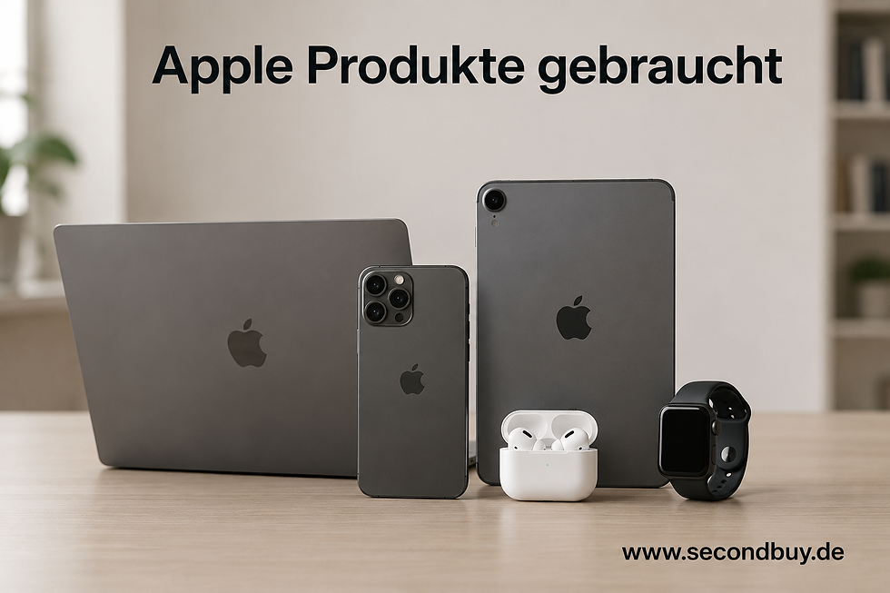 Apple Produkte gebraucht kaufen – Worauf es wirklich ankommt