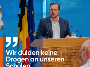 Wir dulden keine Drogen an unseren Schulen!