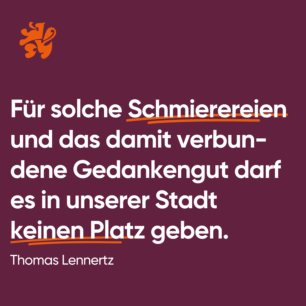 Zitat des Bürgermeisters