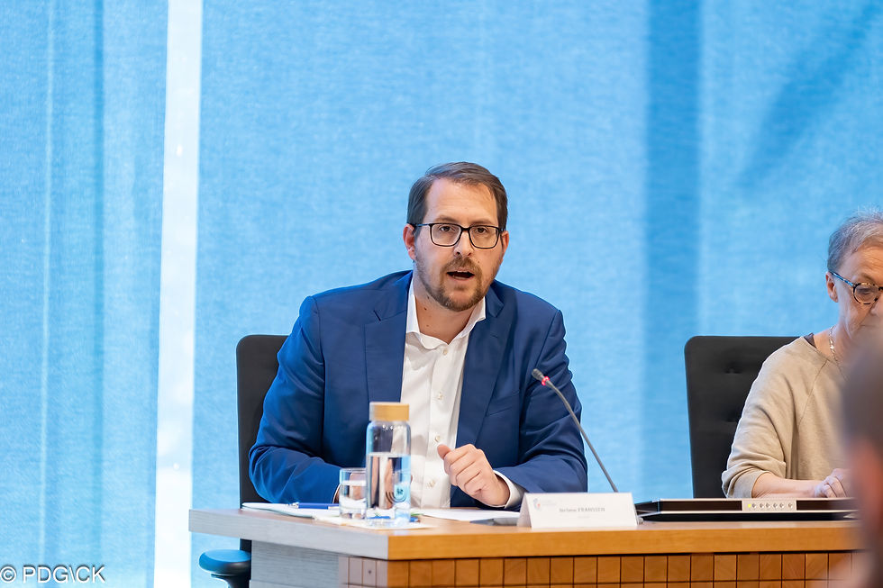 Foto des Ministers Jérôme Franssen