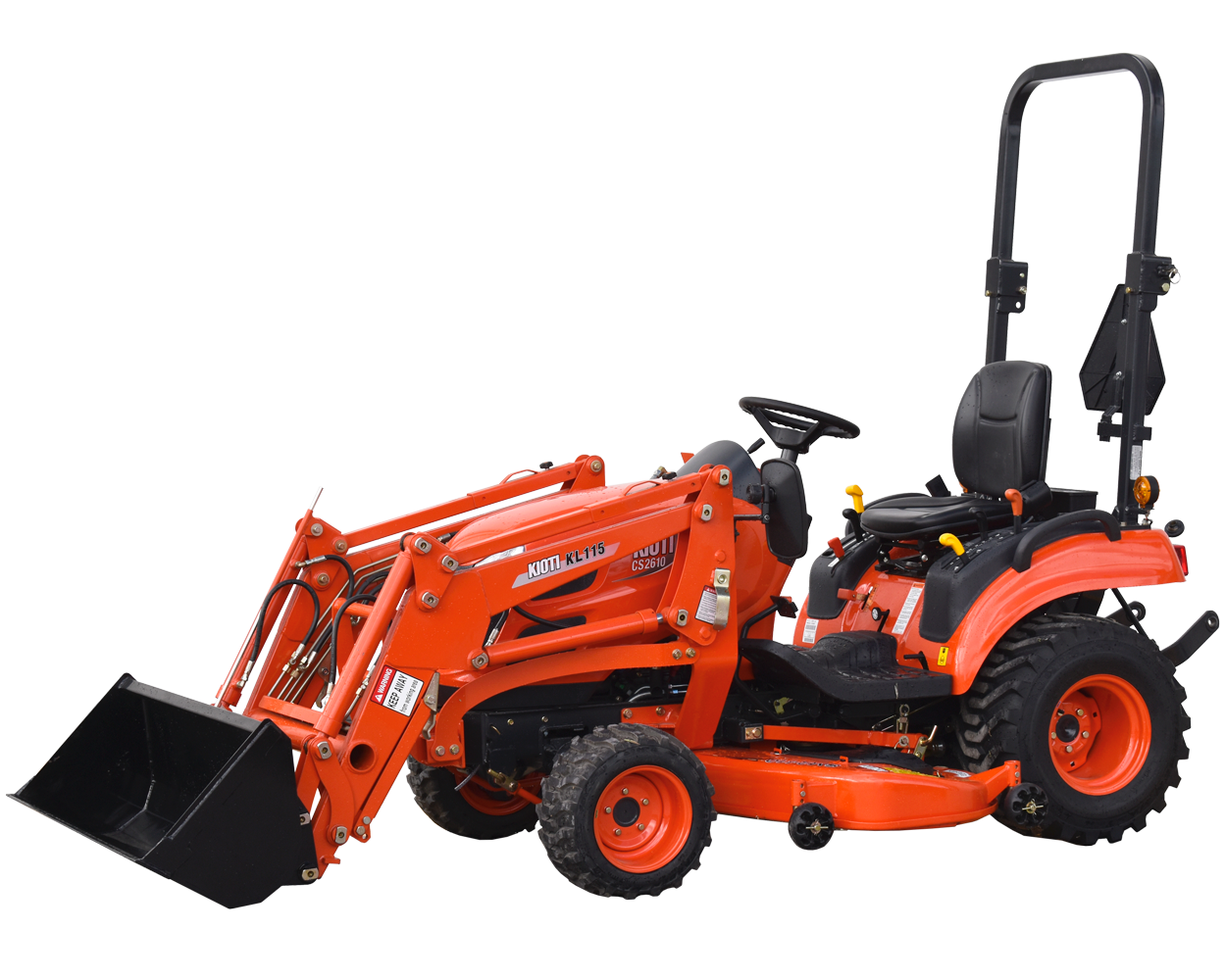 CS2610 Tractor Compacto Equipos Adicionales Disponibles KIOTI