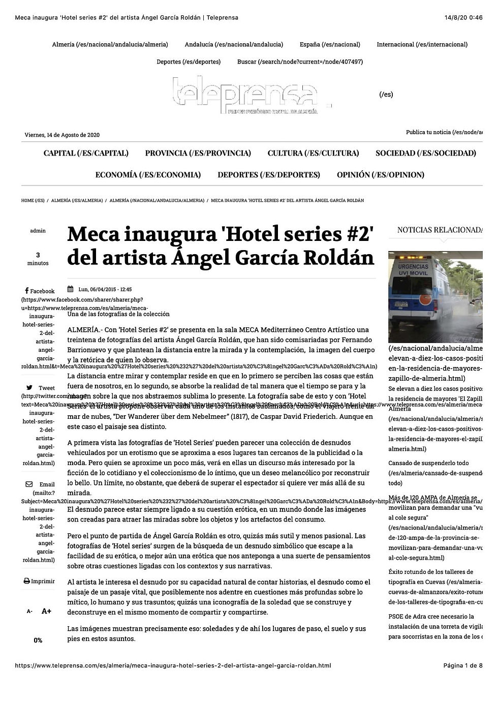 2015-04-16. Teleprensa