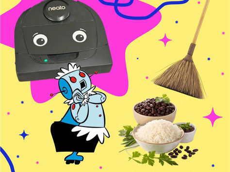 Talvez eu goste de limpar a casa
