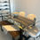 Thumbnail: Home Kode Railway Wood with Glass Top Dining table (without chairs) 