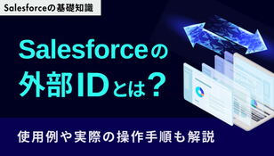 Salesforceの外部IDとは？メリットと使用例、実際の操作手順を解説