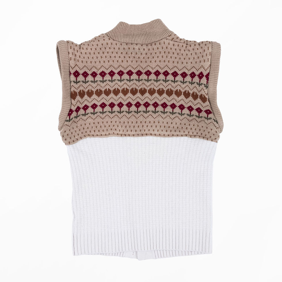 Thumbnail: Split Sweater Vest/ Jacket