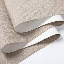 Belgium linen canvas detail