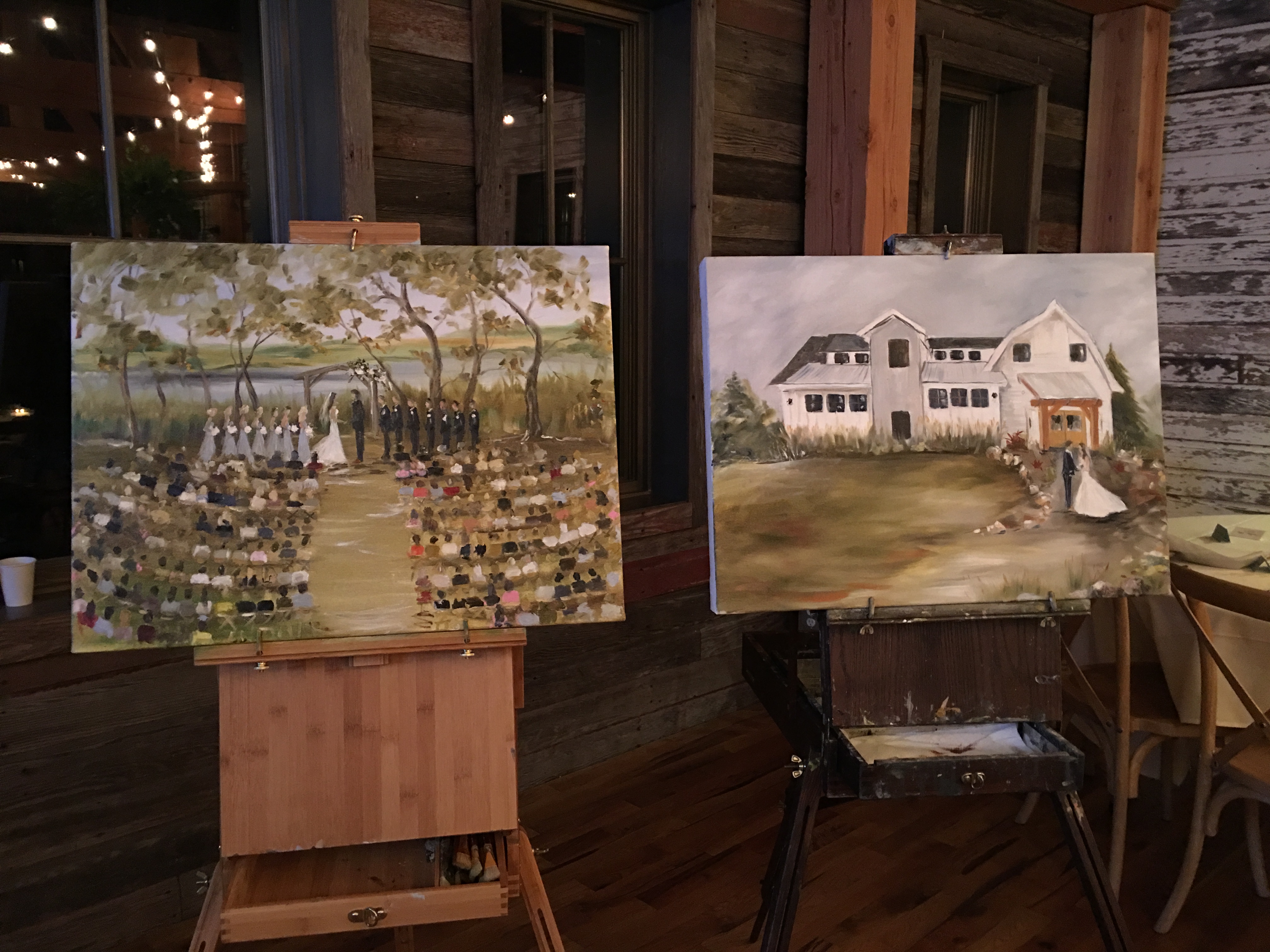 Two Paintings in one day!