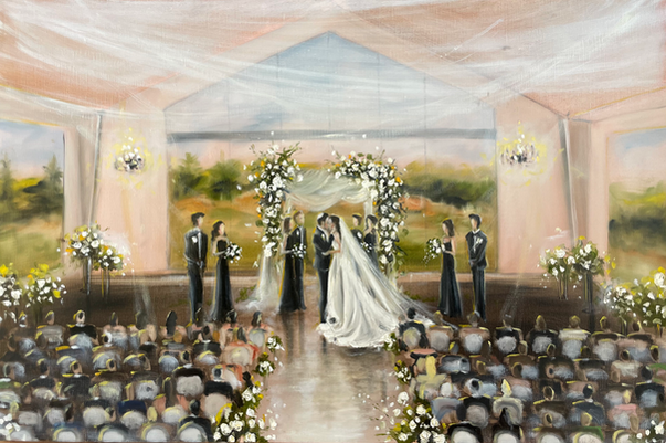 Lake Minnetonka Wedding Painter, Wedding Painters in Minneapolis, St Paul, Minnesota Live wedding painters, Paint My Wedding Day, Leanne Larson, Live artist, backyard wedding, luxury wedding painters, high end wedding painter, Minnesota artist, Blue Water Kings Band, Lakeside wedding 