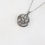 Thumbnail: Memorial Ash Stainless Steel Cremation Round Leaf Stem Urn Necklace/Cremation Pe