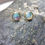 Thumbnail: 14k Gold Filled 8mm Memorial Ash Earrings