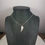 Thumbnail: Memorial Ash Cremation Angel Wing Necklace/Precious Pure Silver Pendant Necklace