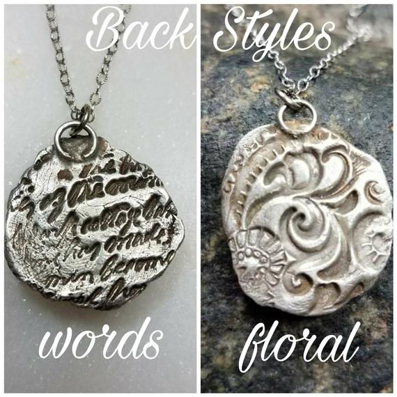 Thumbnail: Memorial Ash Shell Pendant Necklace