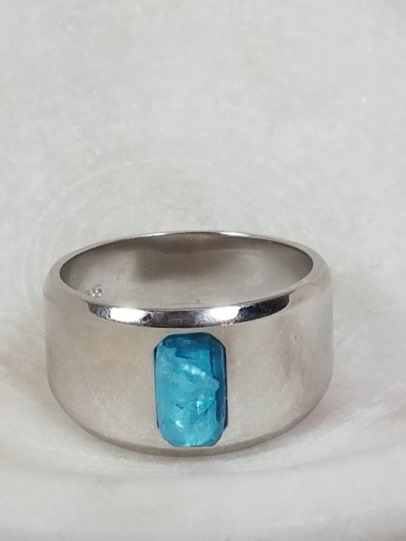 Thumbnail: Mens Memorial Ash Sterling Silver Ring