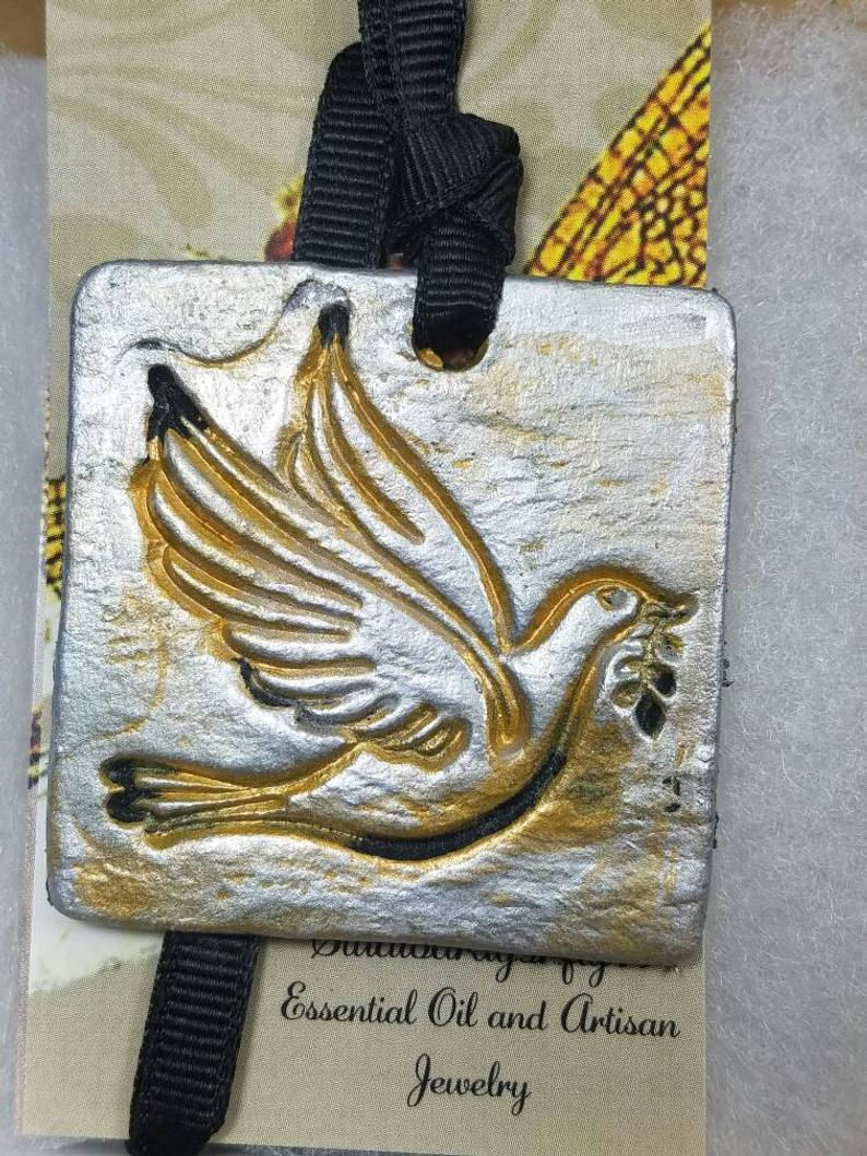 Thumbnail: Cremation Holiday Dove Ornaments/Christmas tree ornament/ Essential-Oil Diffuser
