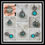 Thumbnail: Memorial Ash Cremation Locket Pendant Necklace/Cremation Pendant/Pet Memorial Je