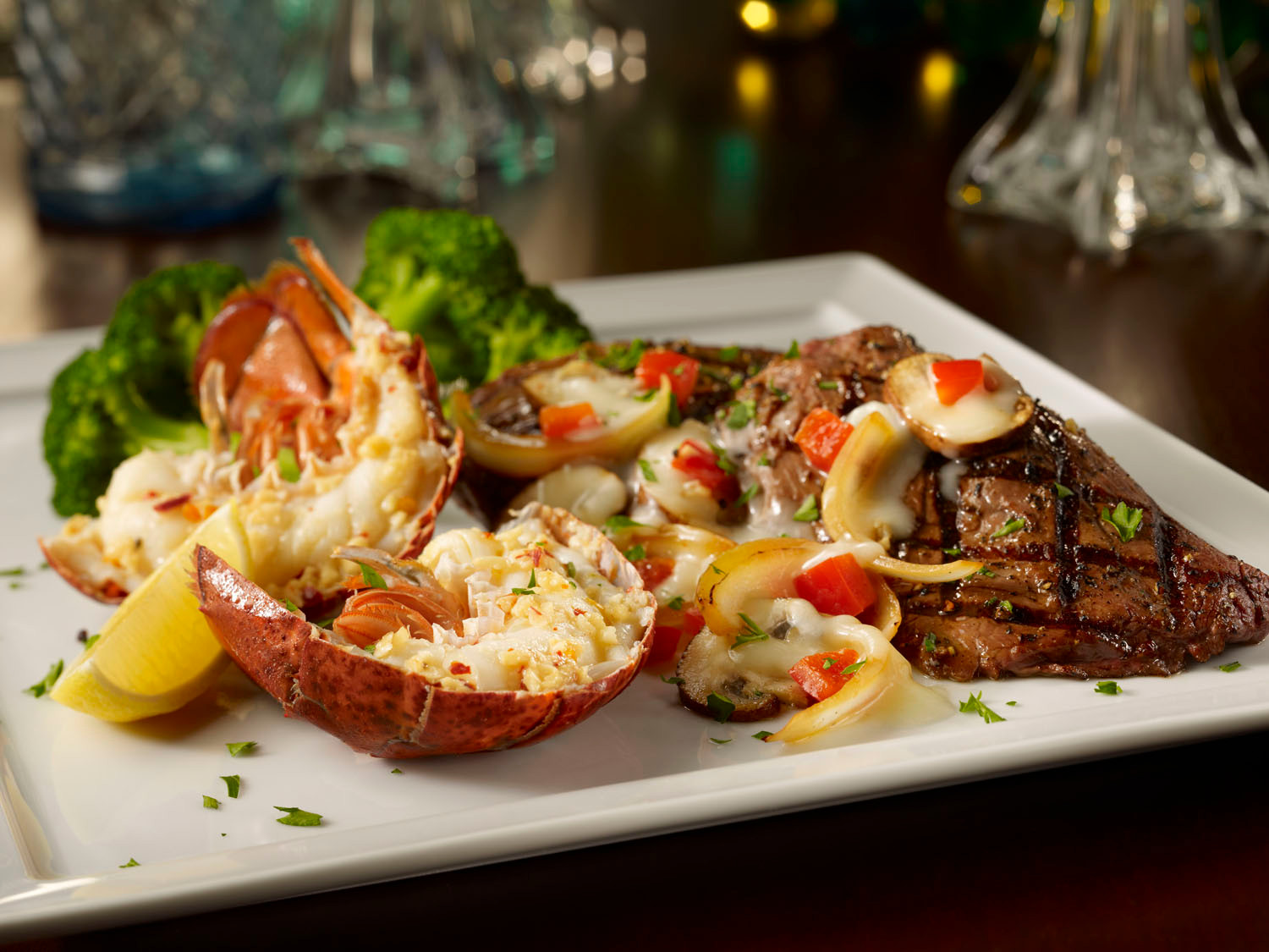 STEAK AND LOBSTER TAIL