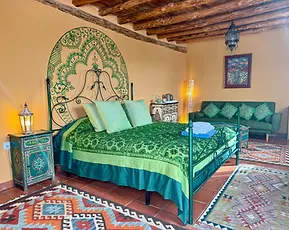 Private suite with king size bed and ensuite bathroom