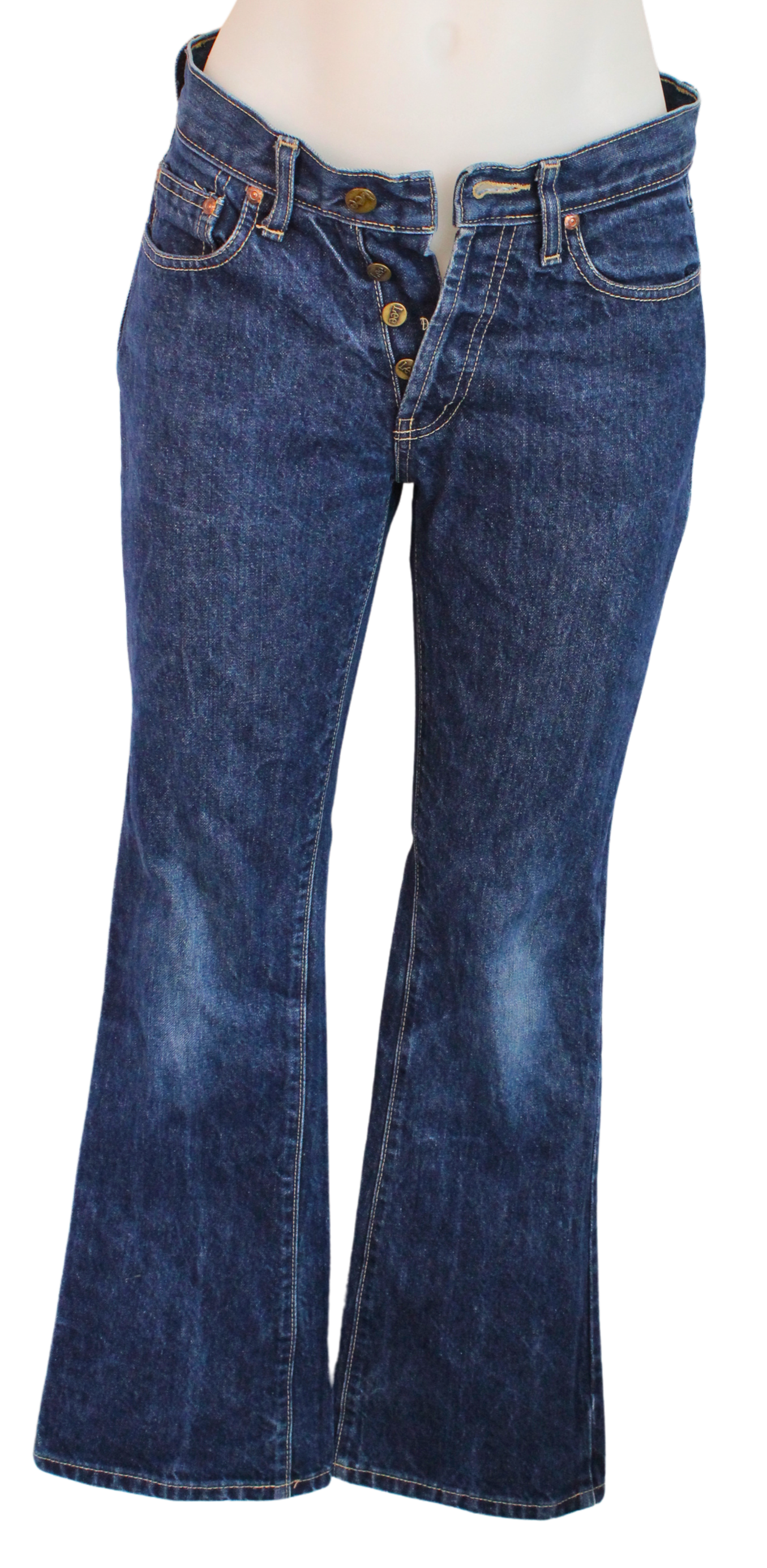 Lee Flares Jeans Dark Denim | Size 8