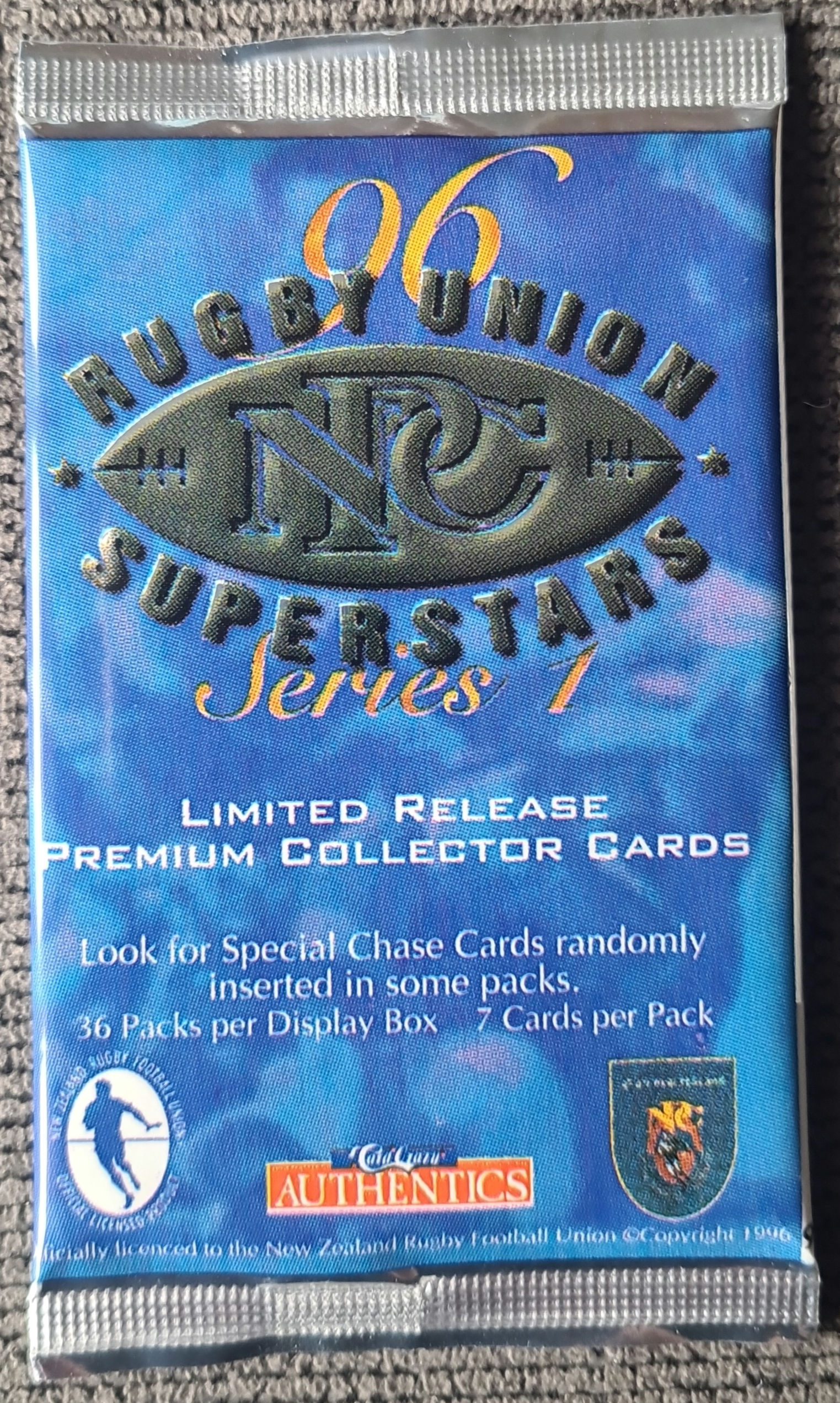 1996 NPC Rugby Union Superstars Pack