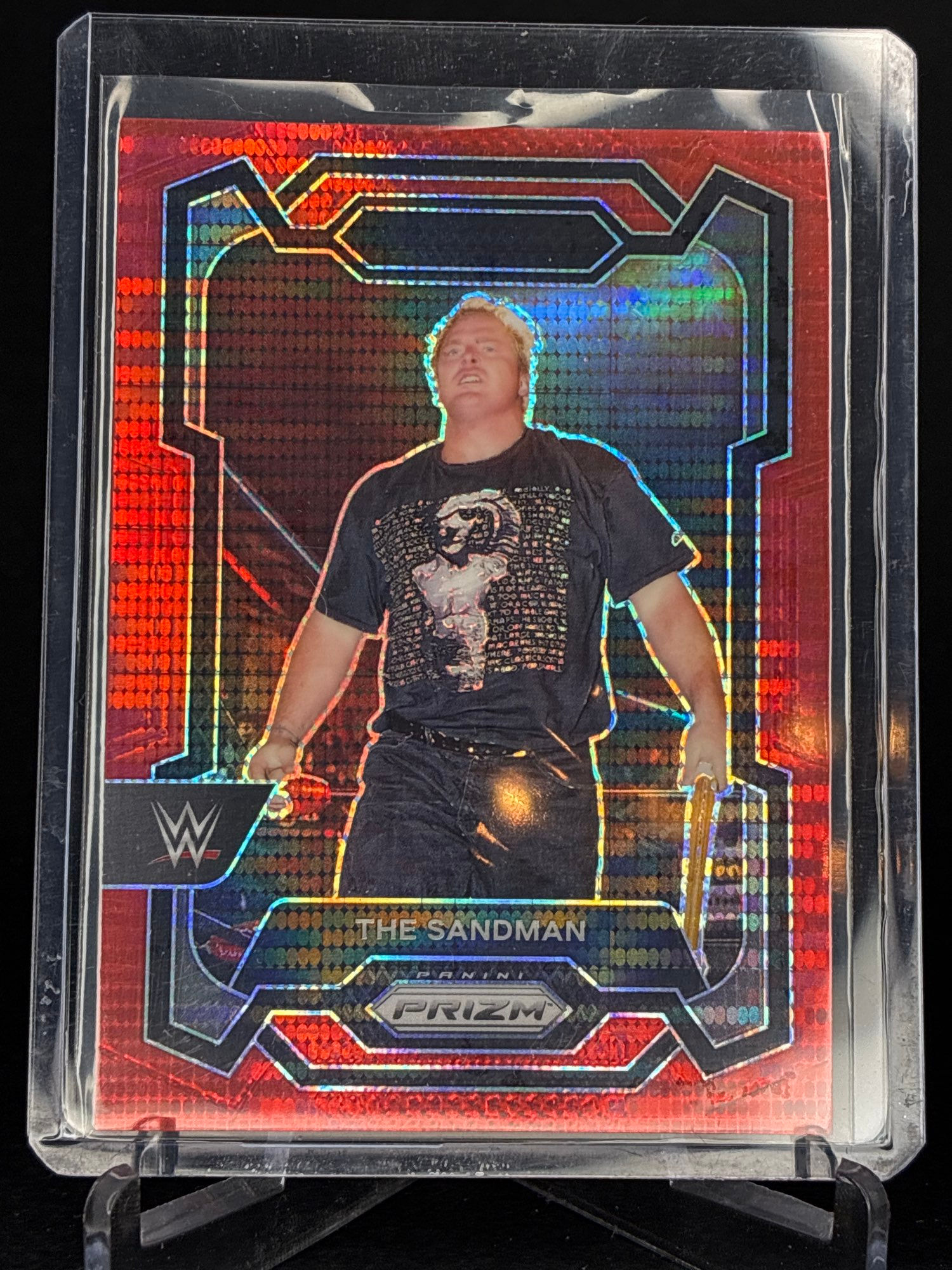 2024 WWE Prizm The Sandman (Red) 043/399 #105