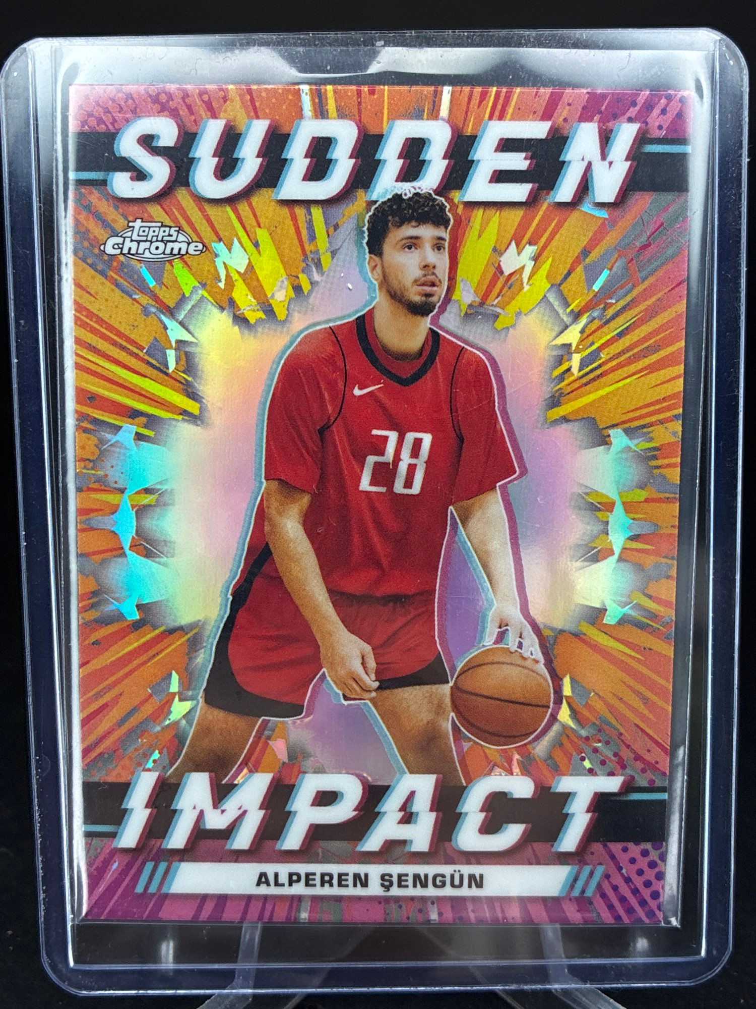 2024 Topps Chrome Basketball Alperen Sengun Sudden Impact #SI-14