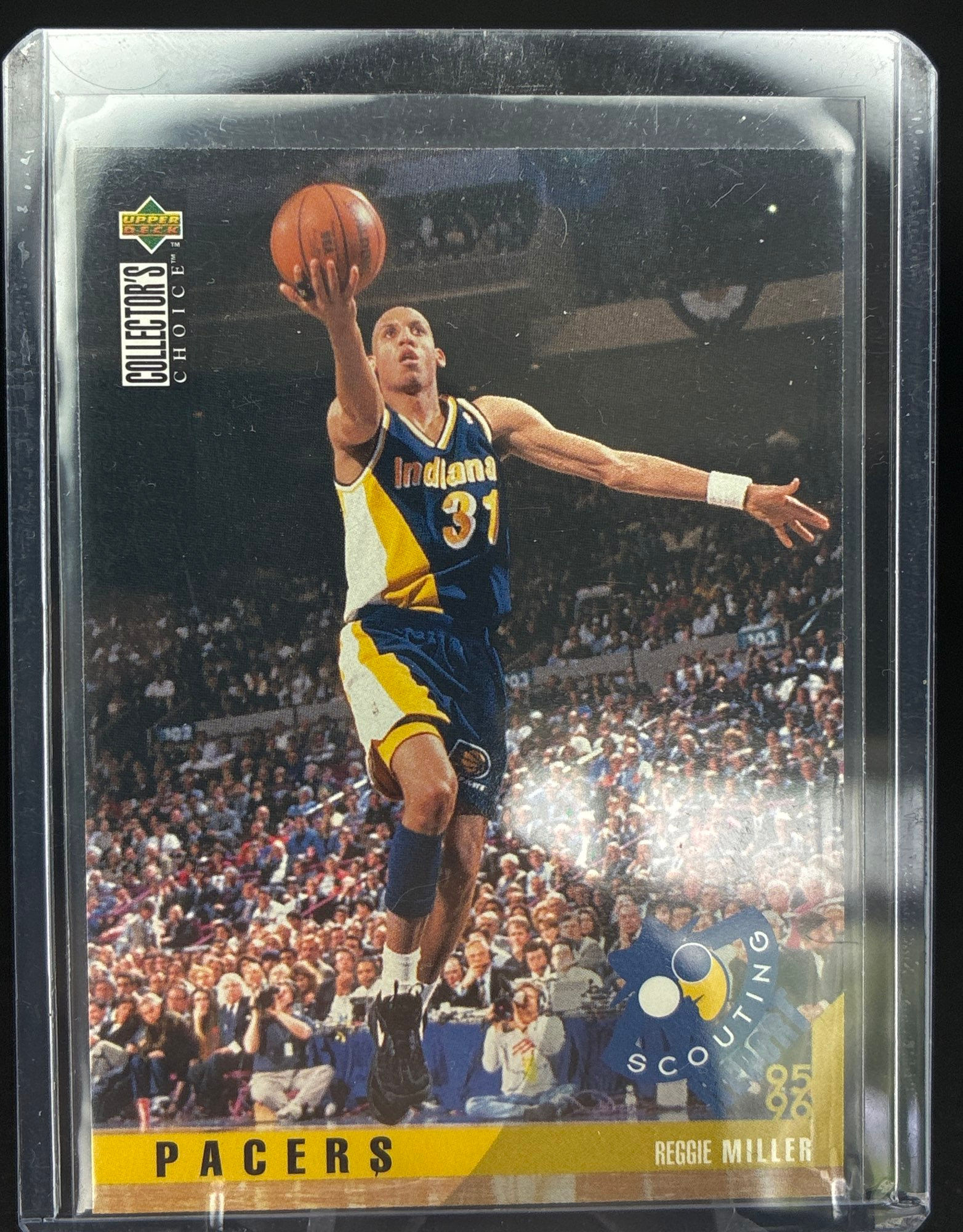 1995 Upper Deck Collectors choice Reggie Miller #331