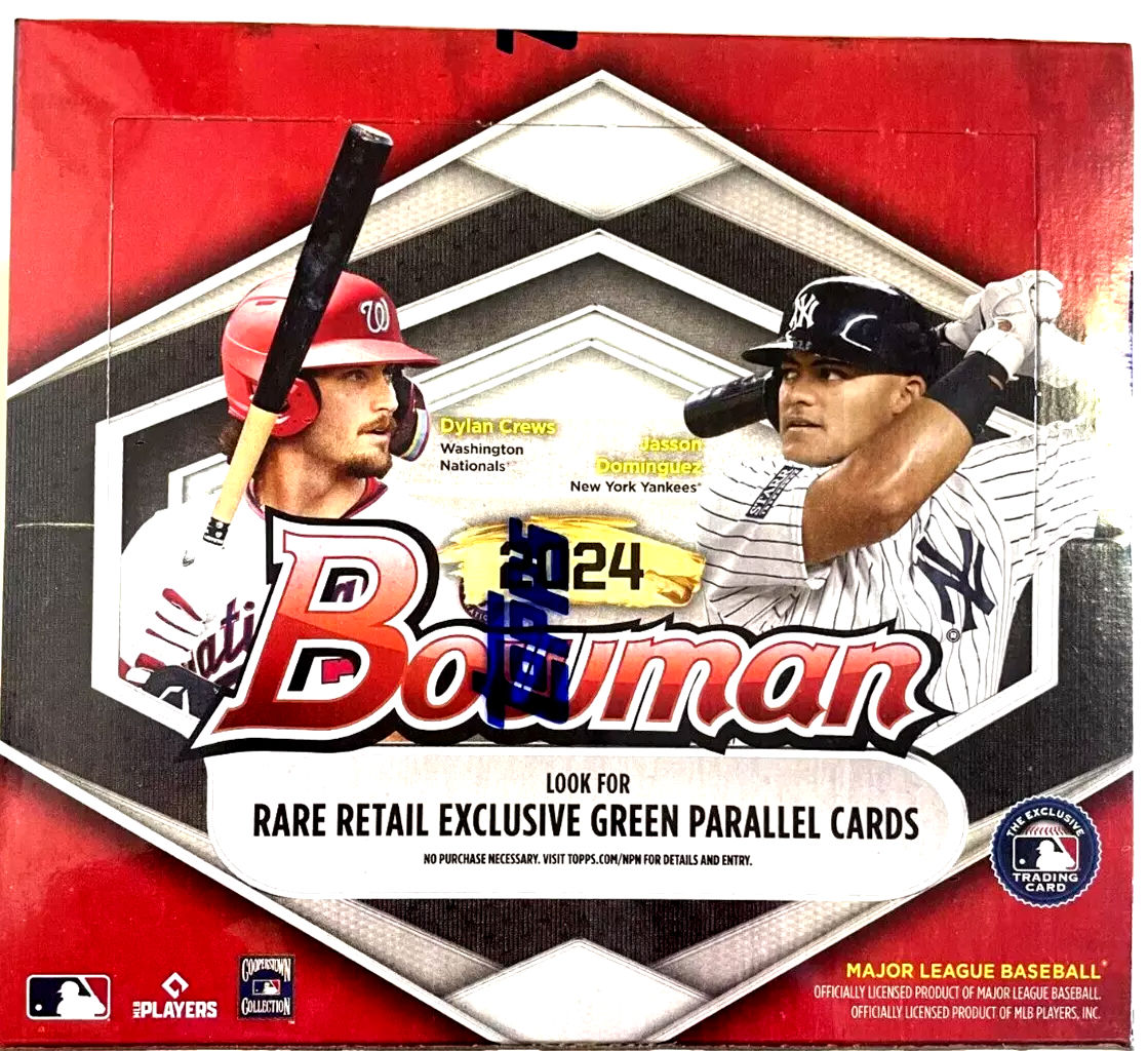 2024 Bowman MLB Baseball Retail Box