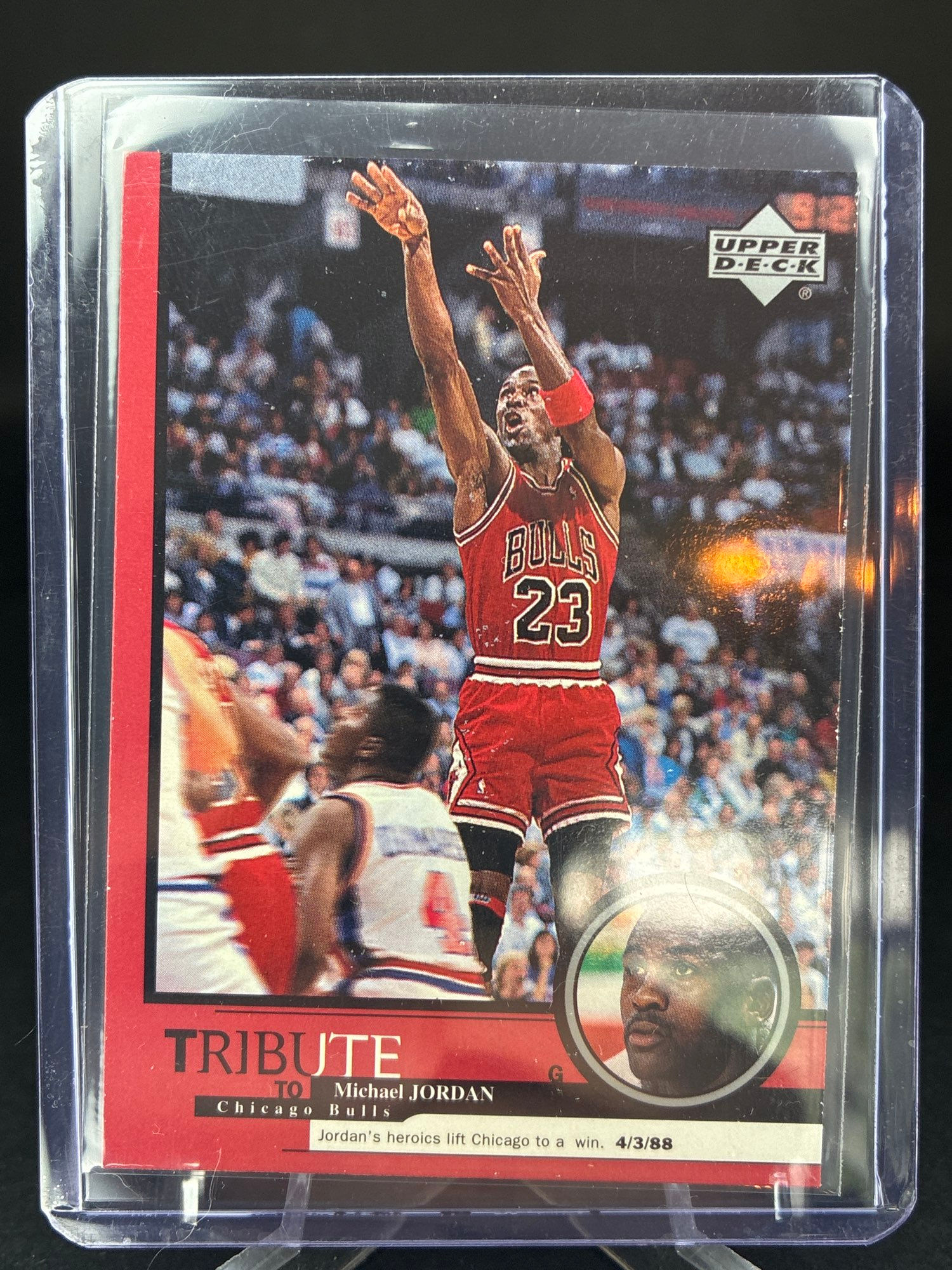 Upper Deck Tribute to Michael Jordan #10