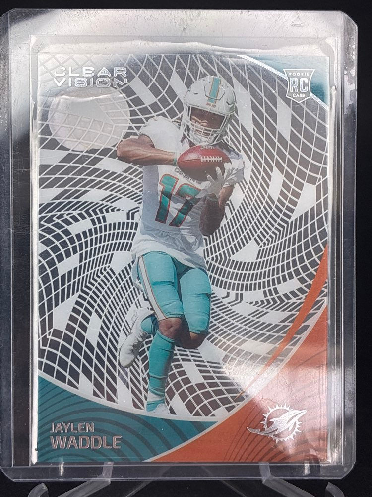 2021 Chronicles Clear Vision Football Jaylen Waddle #CVR-6