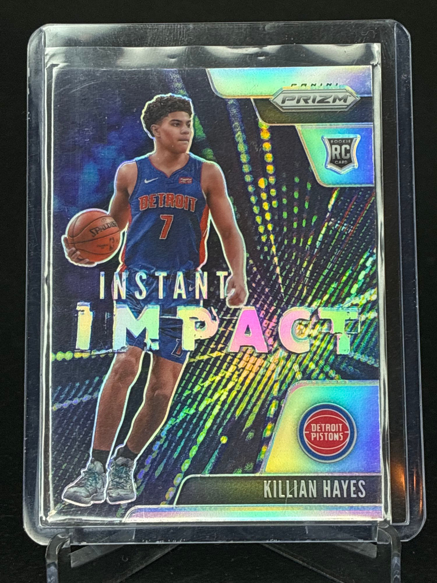 2020-21 NBA Prizm Killian Hayes Instant Impact Sipver (RC) #5
