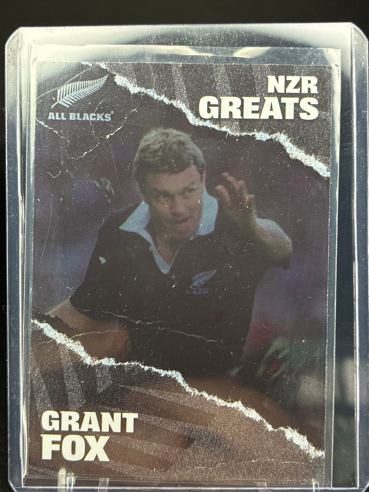 2018 NZ Rugby Grant Fox NZR Greats #NZRG-03
