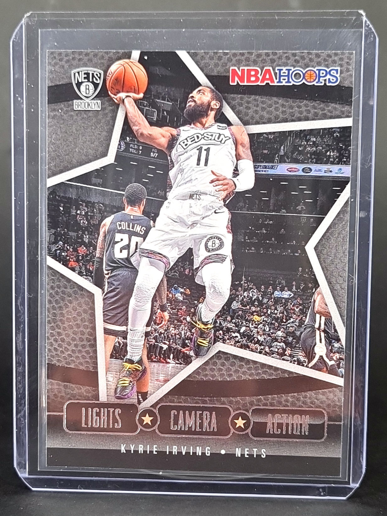 2020-21 NBA Hoops Lights Camera Action Kyrie Irving #25