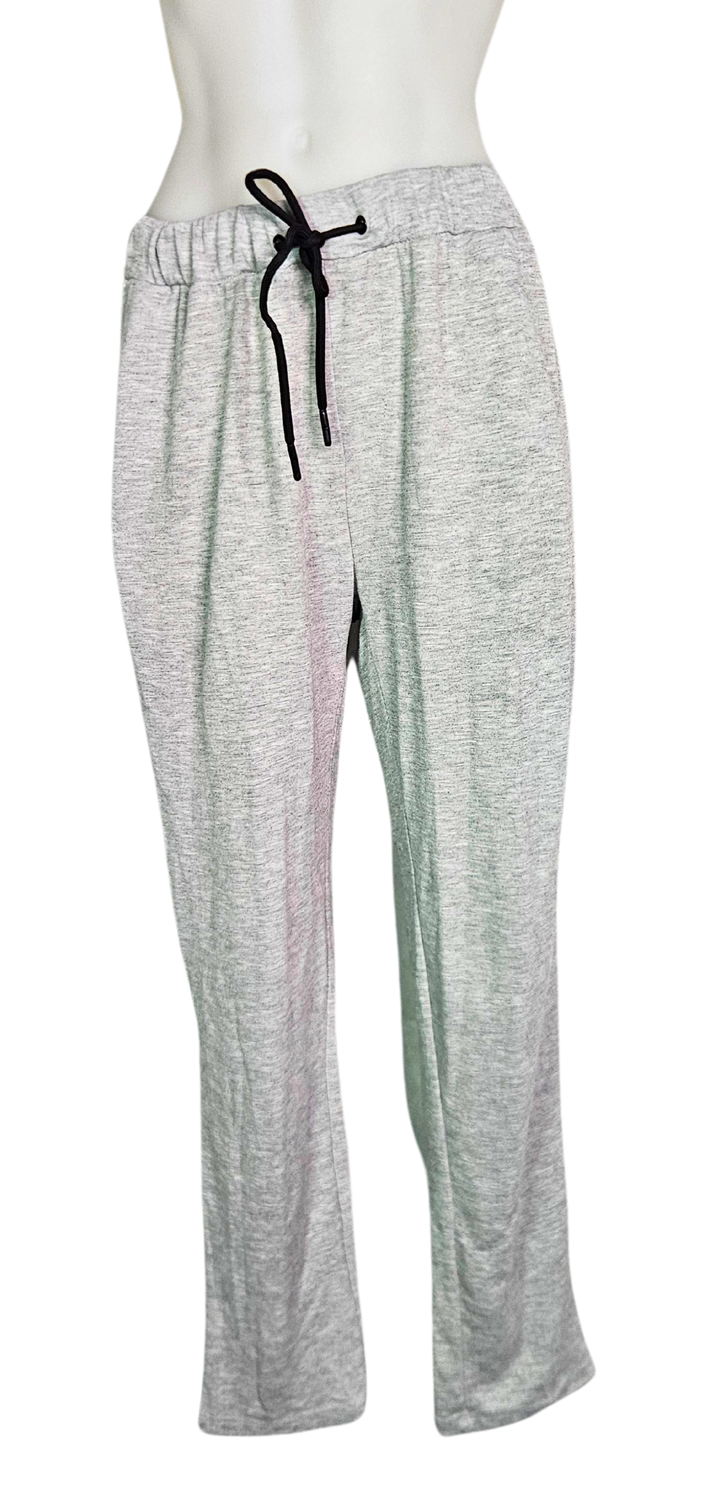 Grey Striped Lounge Pants | Size 10